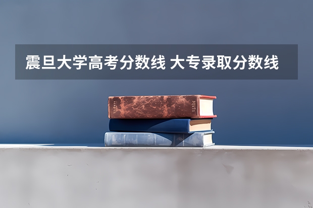 震旦大学高考分数线 大专录取分数线