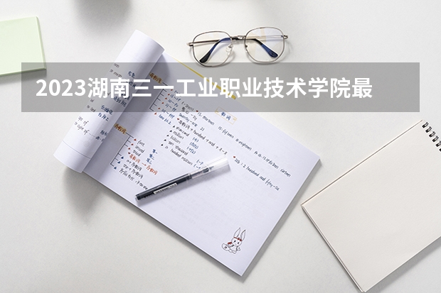 2023湖南三一工业职业技术学院最低录取分数线是多少 湖南历年录取分数线