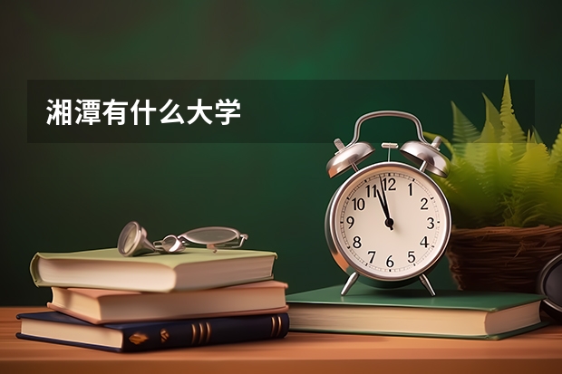 湘潭有什么大学