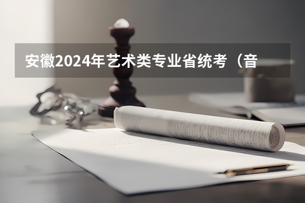 安徽2024年艺术类专业省统考（音乐类）温馨提示