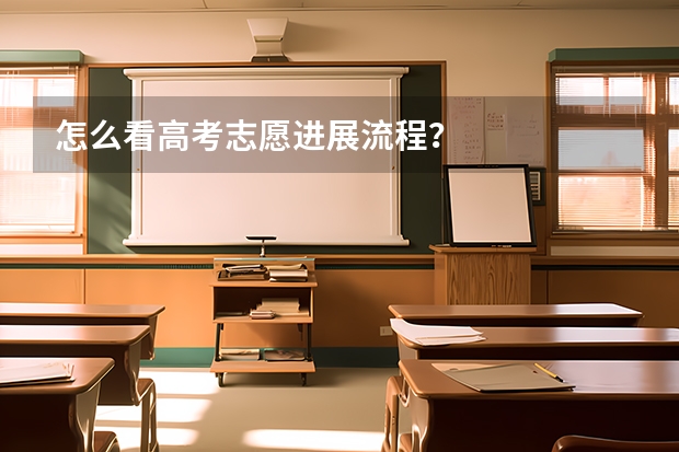 怎么看高考志愿进展流程？