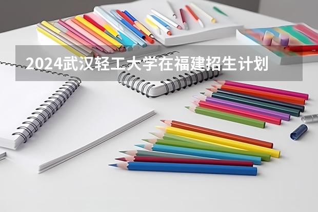2024武汉轻工大学在福建招生计划