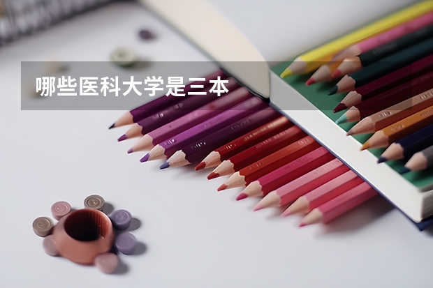 哪些医科大学是三本