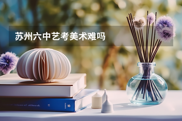 苏州六中艺考美术难吗