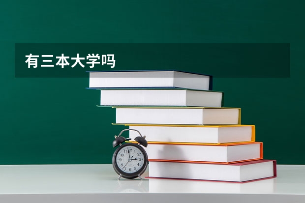 有三本大学吗