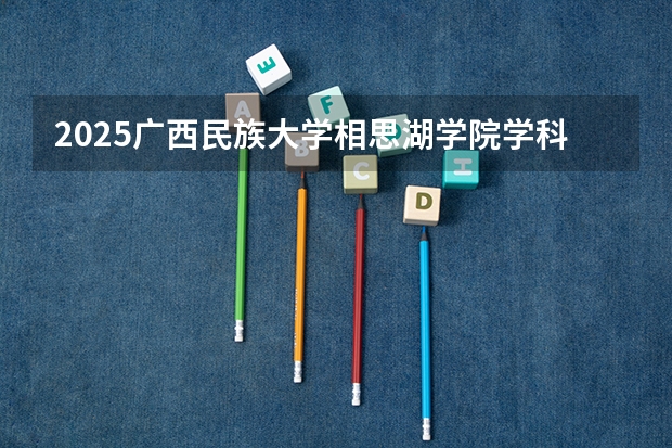 2025广西民族大学相思湖学院学科评估结果预测