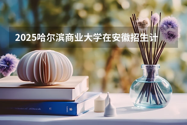 2025哈尔滨商业大学在安徽招生计划多少人