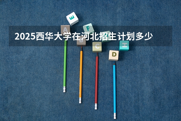 2025西华大学在河北招生计划多少人