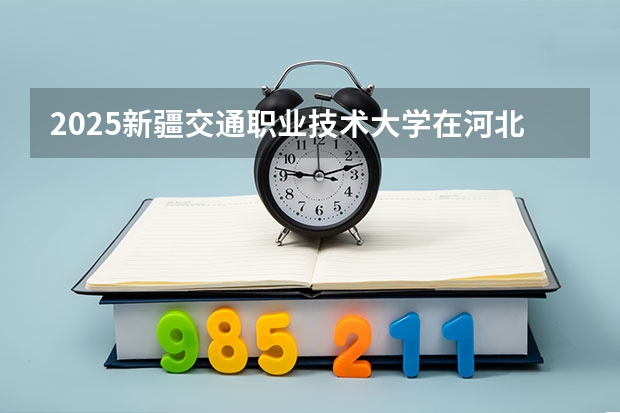 2025新疆交通职业技术大学在河北招生计划多少人