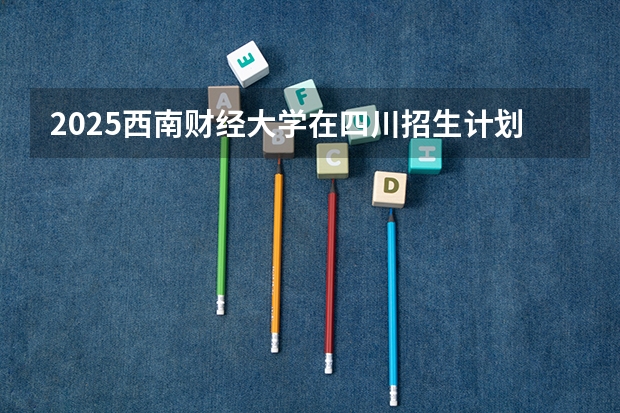 2025西南财经大学在四川招生计划多少人