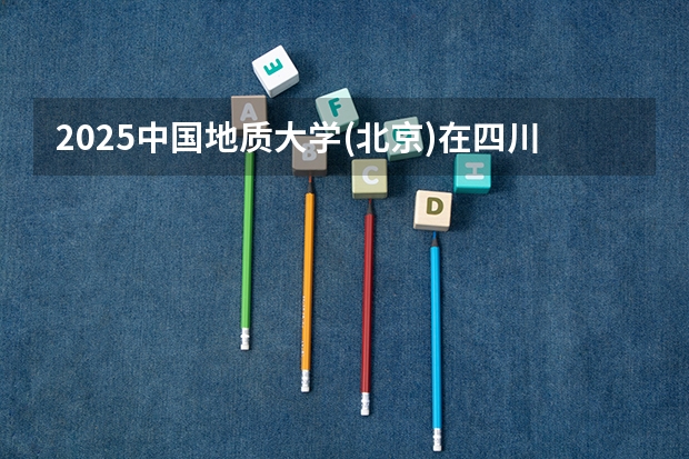 2025中国地质大学(北京)在四川招生计划多少人