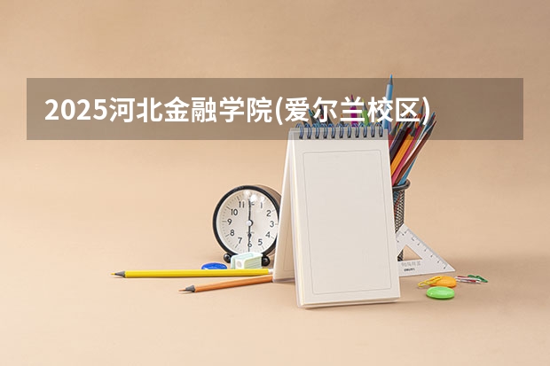 2025河北金融学院(爱尔兰校区)在河北招生计划多少人