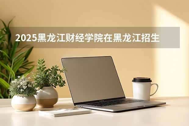 2025黑龙江财经学院在黑龙江招生计划多少人