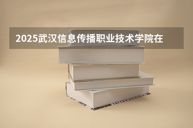 2025武汉信息传播职业技术学院在内蒙古招生计划多少人