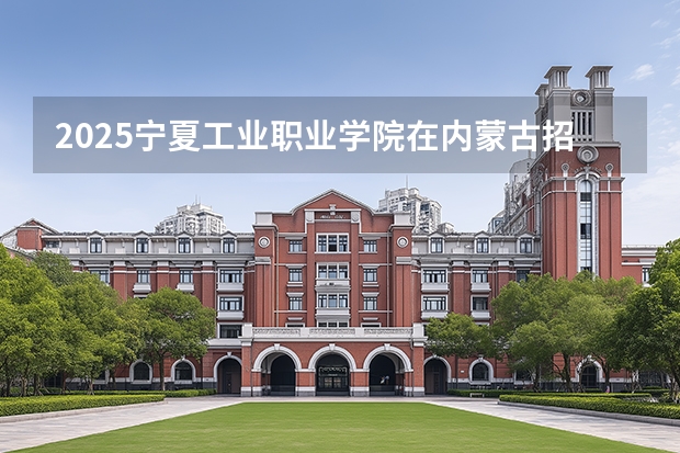 2025宁夏工业职业学院在内蒙古招生计划多少人