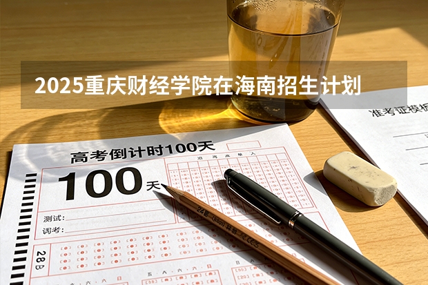 2025重庆财经学院在海南招生计划多少人